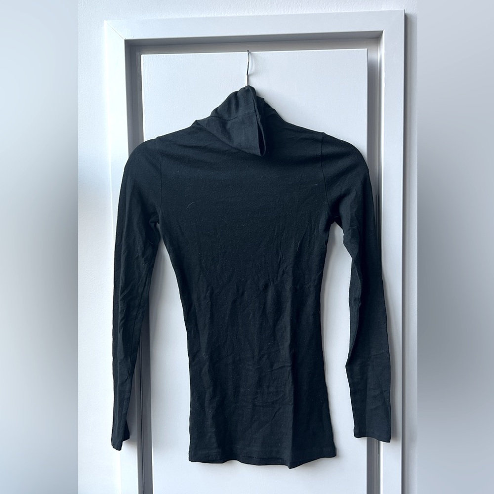 Club Monaco Black Turtle Neck